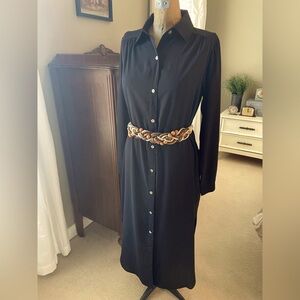 Sheer black dress/duster.